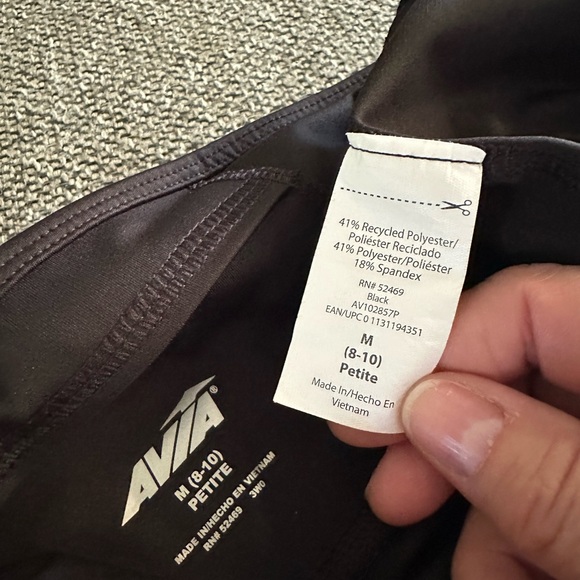 Avia Black Petite yoga pants - Picture 5 of 9